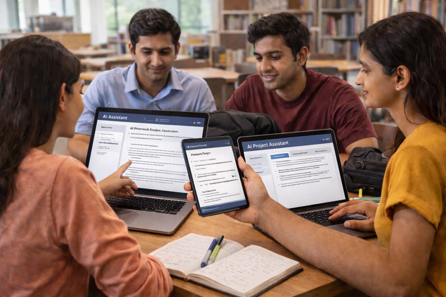 Hands-On Example Creating a B.Com Project Report Using AI (Real Case)